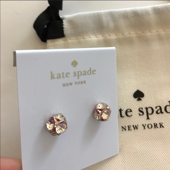 Kate Spade Rose Gold Lady Marmalade Earrings - Picture 5 of 7